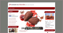 Desktop Screenshot of mousse-chocolat.de